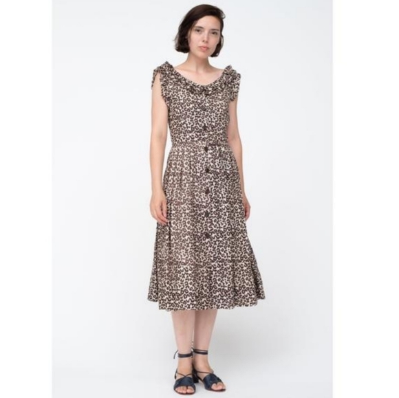 Sea New York Dresses & Skirts - Sea New York Lottie Leopard Print Dress